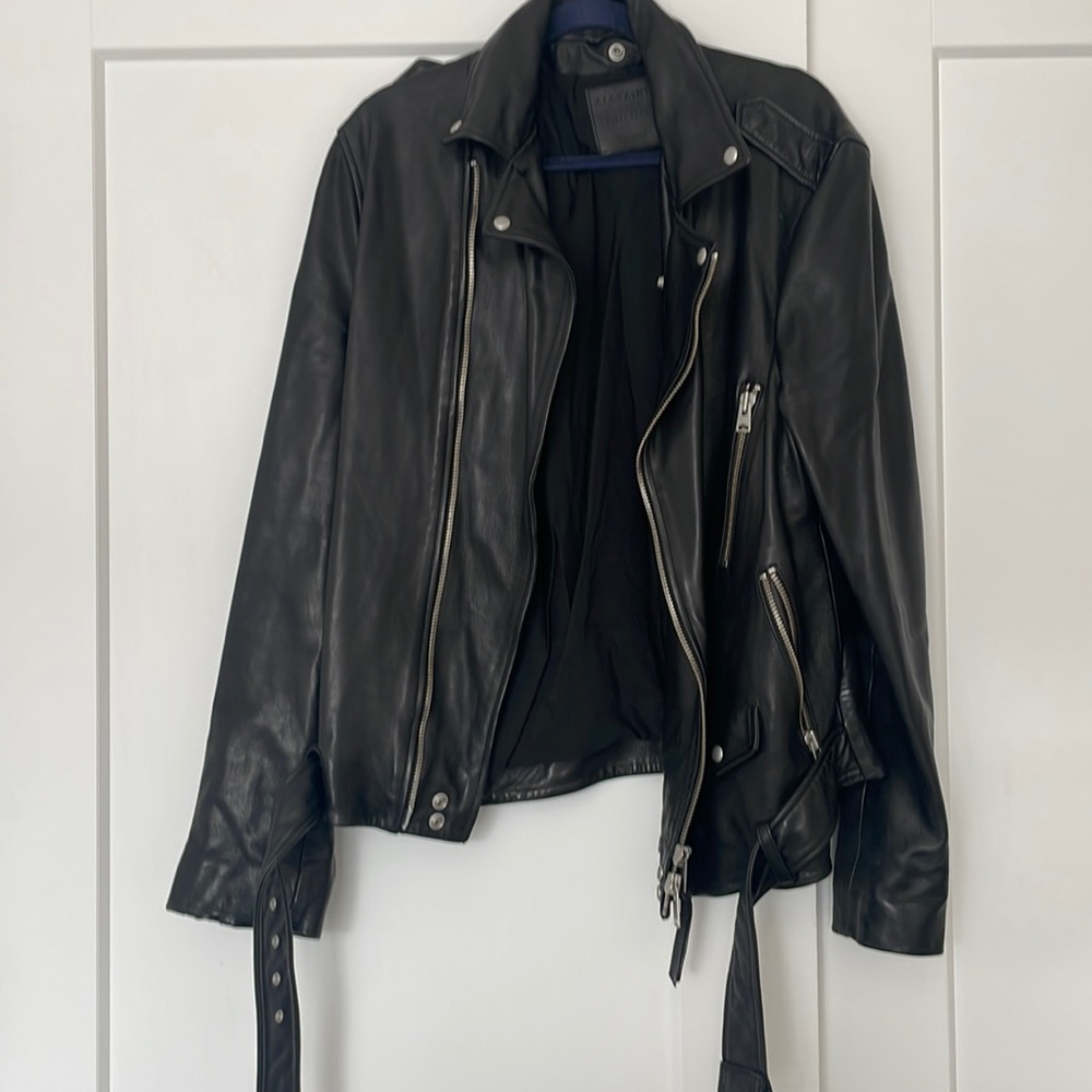 All Saints Leather Jacket
